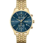1513841-hugo-boss-watch-water-resistant-5bar-men-blue-dial-metal-stainless-gold-strap-quartz-battery-analog-chronograph-associate.webp