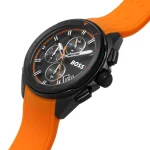 1513957-hugo-boss-watch-men-black-dial-rubber-orange-strap-quartz-battery-analog-chronograph-volane.webp
