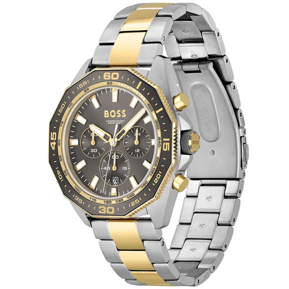 1513974-hugo-boss-watch-chronograph-5bar-165ft-men-gray-dial-metal-stainless-silver-gold-strap-quartz-battery-analog-energy_2.webp