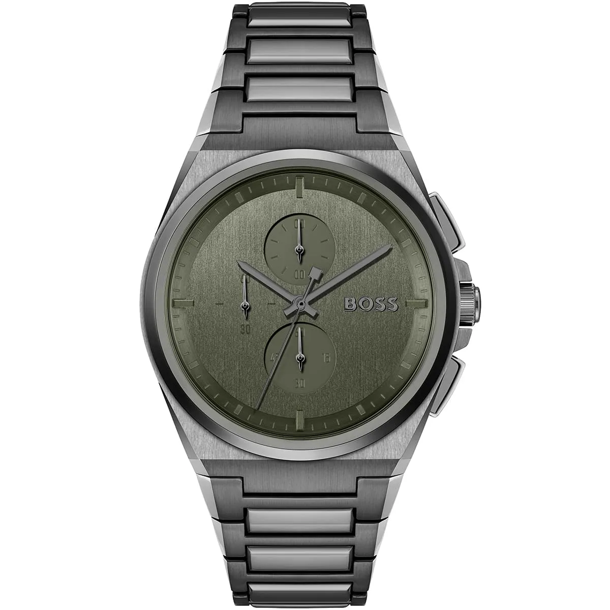 1514045-hugo-boss-watch-men-green-dial-metal-stainless-gray-strap-quartz-battery-analog-chronograph-steer.webp