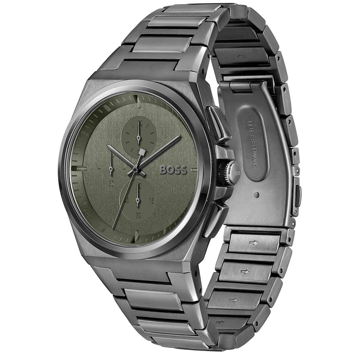 1514045-hugo-boss-watch-men-green-dial-metal-stainless-gray-strap-quartz-battery-analog-chronograph-steer_2.webp