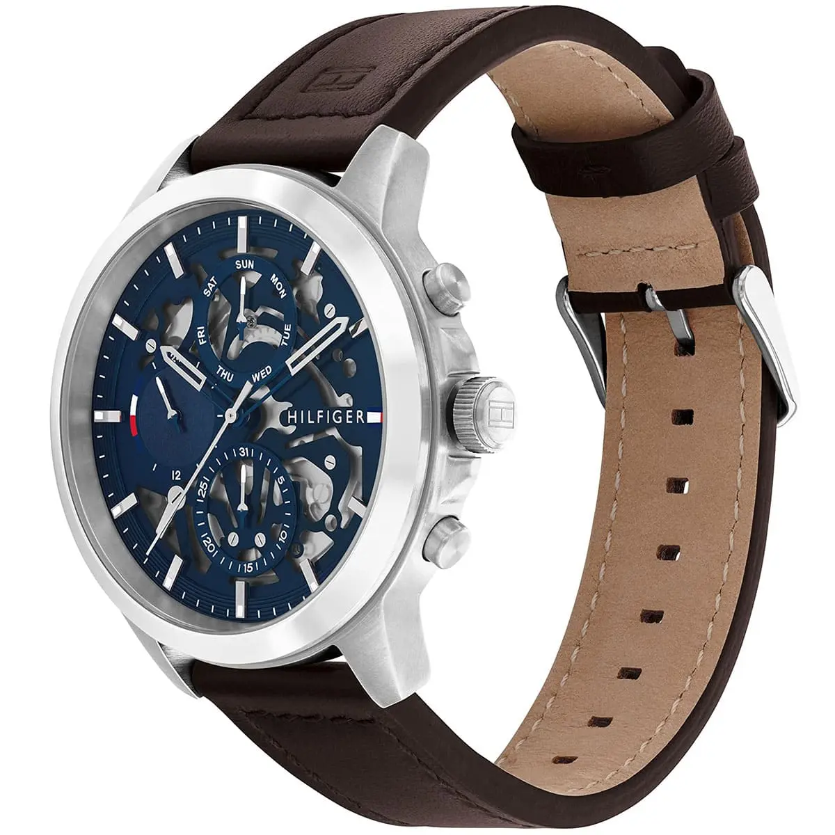 1710476-tommy-hilfiger-watch-men-blue-dial-leather-brown-strap-quartz-analog-monthly-weekly-date-henry_2.webp