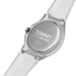1720027-tommy-hilfiger-watch-jeans-unisex-white-dial-rubber-transparent-strap-quartz-battery-analog-three-hand-berlin.webp