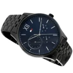 1791454-tommy-hilfiger-watch-men-blue-dial-metal-stainless-steel-black-strap-quartz-battery-analog-damon.webp