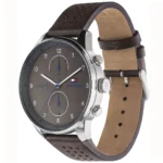 1791579-tommy-hilfiger-watch-5atm-165-feet-water-resistant-men-gray-dial-leather-brown-strap-quartz-battery-analog-three-hand-chase.webp