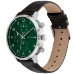 1791985-tommy-hilfiger-watch-men-green-dial-leather-black-strap-quartz-battery-analog-leondale.webp