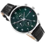 1791985-tommy-hilfiger-watch-men-green-dial-leather-black-strap-quartz-battery-analog-leondale.webp