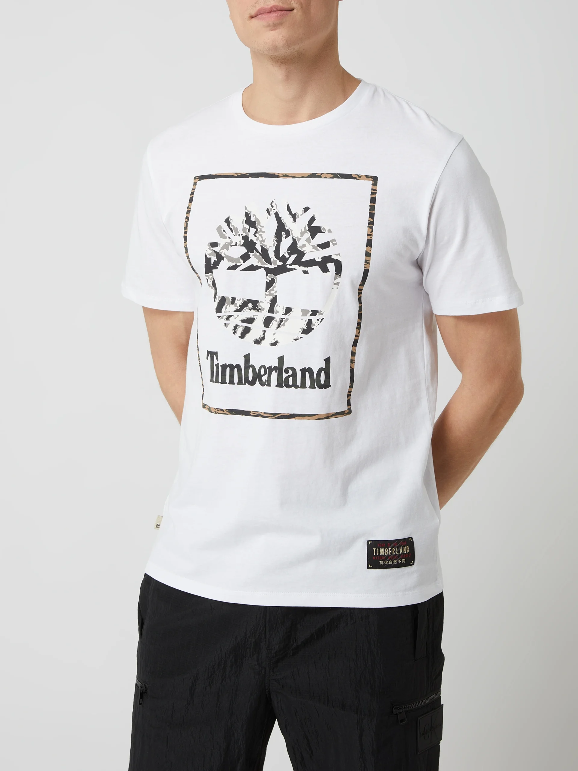 تمبرلاند تيشيرت Regular Fit T-Shirt mit تمبرلاند تيشيرت Regular Fit T-Shirt mit