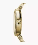 ساعة مايكل كورس Parker Three-Hand Gold-Tone Stainless Steel