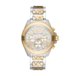 MICHAEL KORS MK6953 WREN 2 TONE STAINLESS STEEL STRAP UNISEX WATCHES