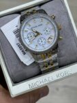 ساعة مايكل كورس Two Tone Chronograph