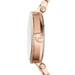ساعة مايكل كورس Parker All Rose Gold Tone 39mm MK Logo Dial