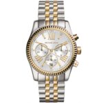 ساعة مايكل كورس Lexington Silver Dial Stainless