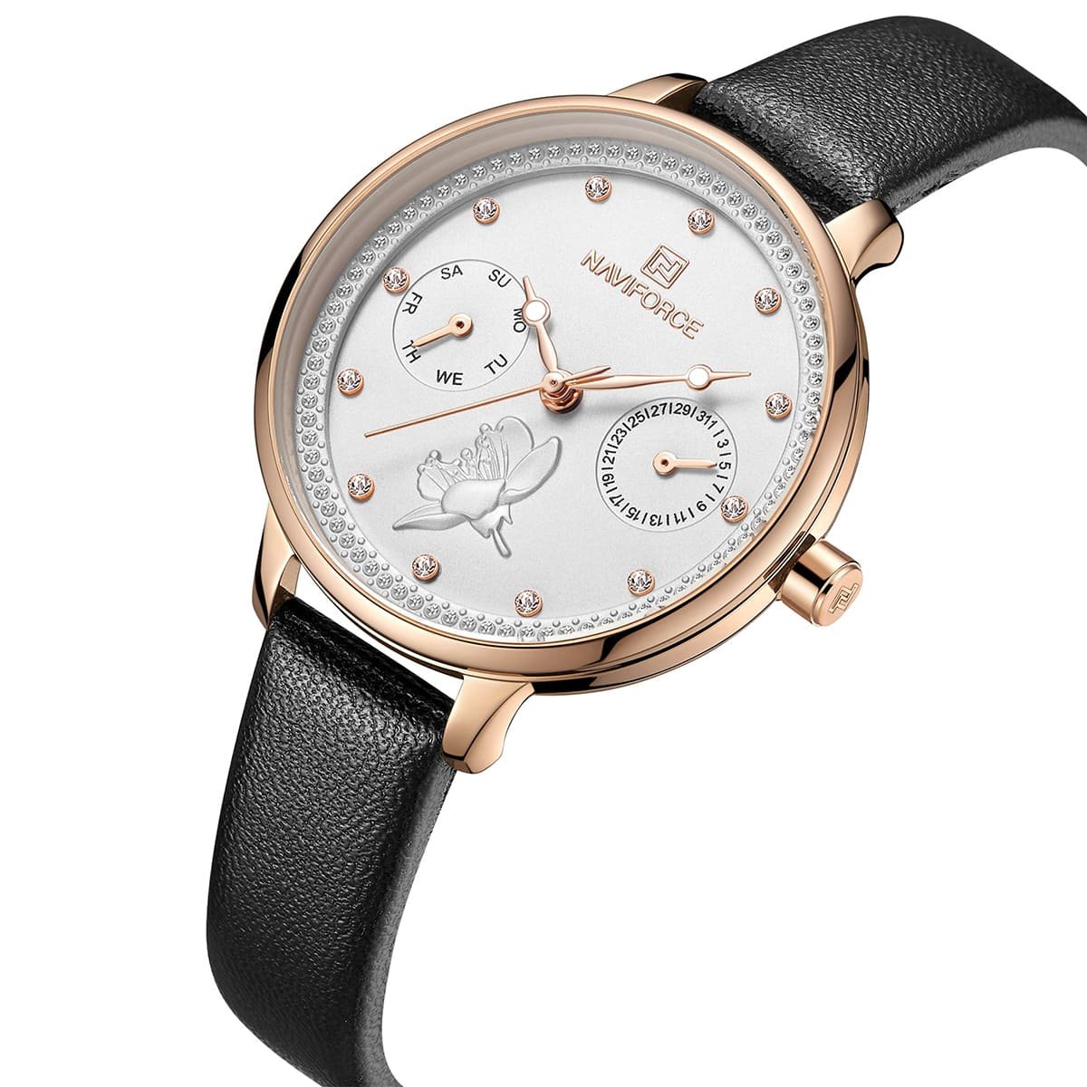 nf5003-rg-w-b-naviforce-watch-women-white-dial-leather-black-strap-quartz-battery-analog-for-dream_2.jpg