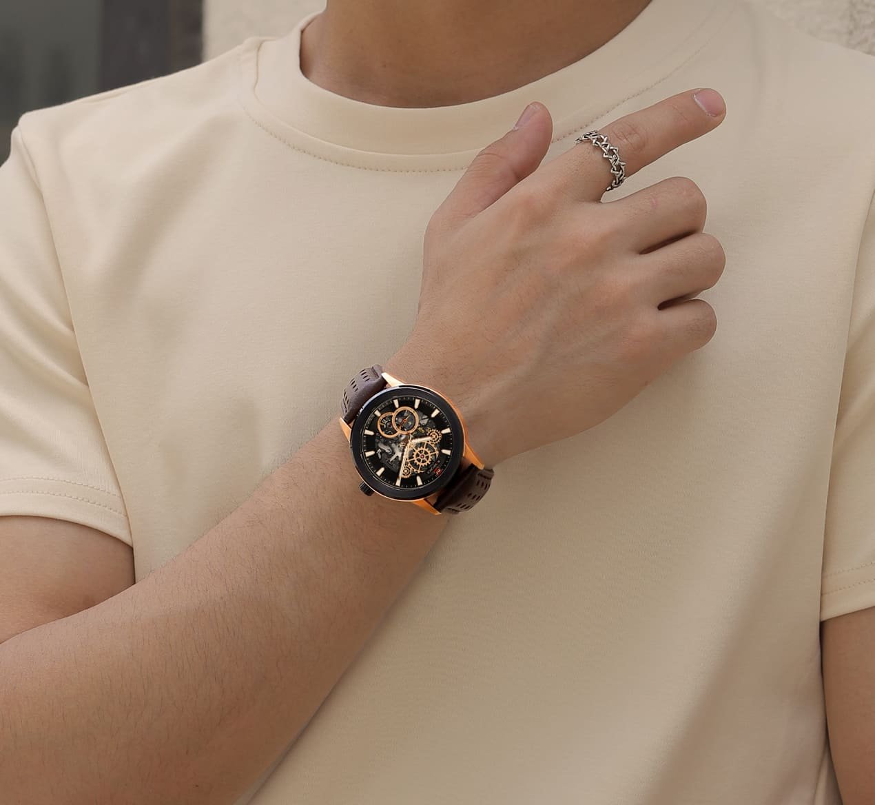 nfs1002-rg-b-naviforce-watch-men-black-dial-leather-silver-brown-steel-strap-automatic-analog-for-dream_3.jpg