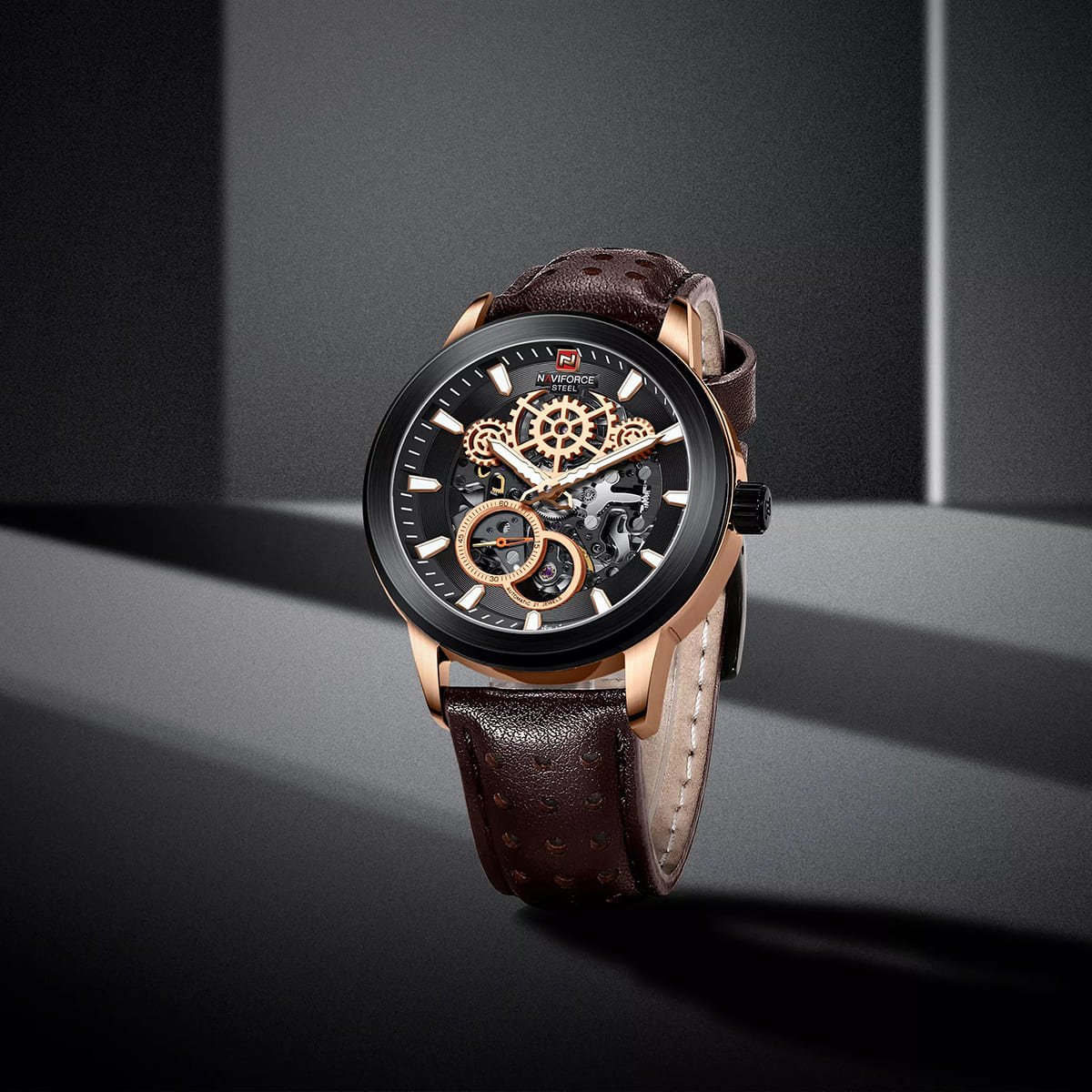 nfs1002-rg-b-naviforce-watch-men-black-dial-leather-silver-brown-steel-strap-automatic-analog-for-dream_4.jpg