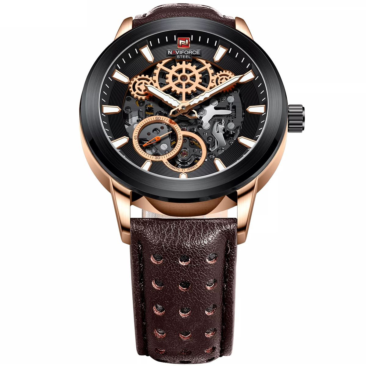nfs1002-rg-b-naviforce-watch-men-black-dial-leather-silver-brown-steel-strap-automatic-analog-for-dream_7.jpg