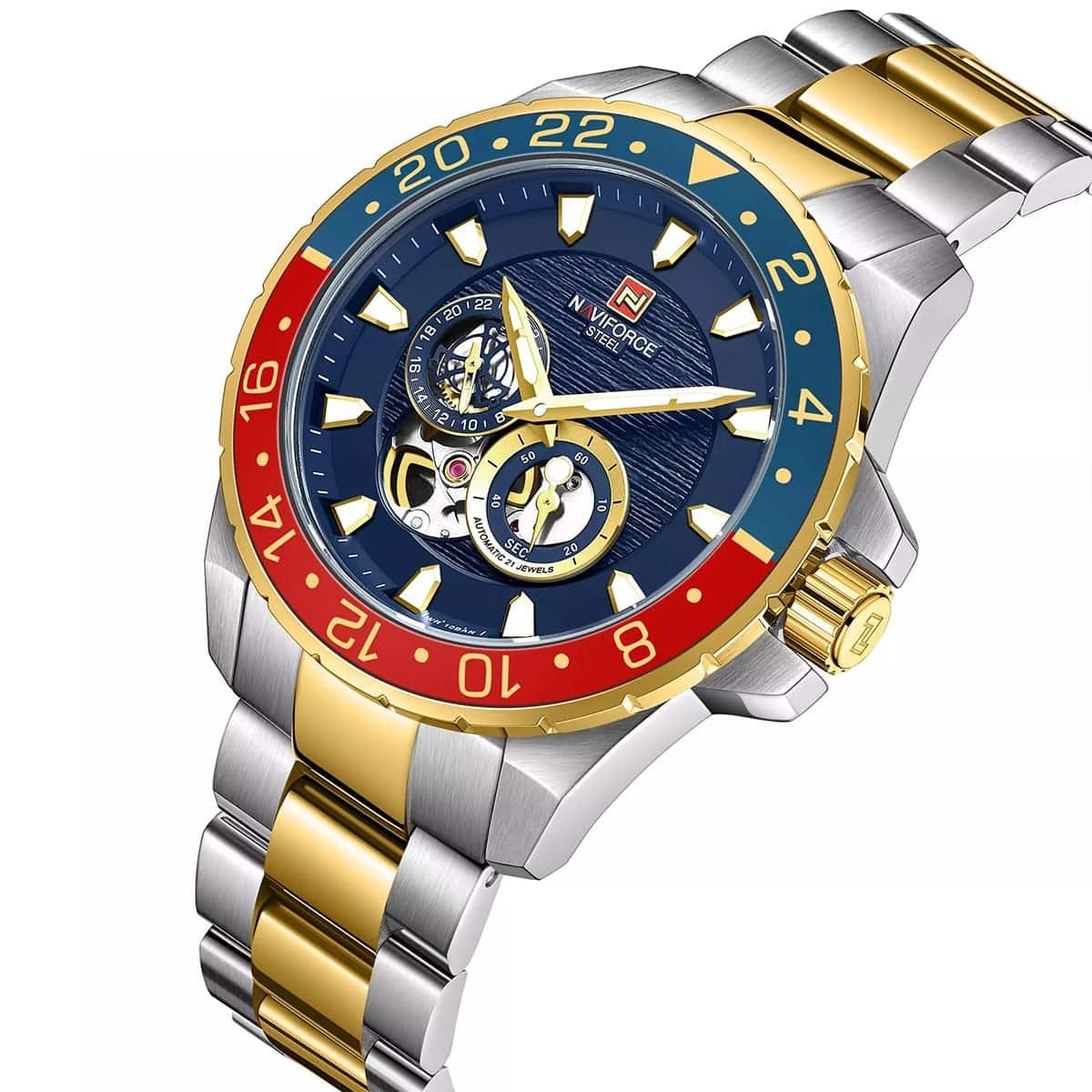 nfs1003-s-g-be-naviforce-watch-men-blue-dial-metal-silver-gold-steel-strap-automatic-analog-for-dream_2.jpg