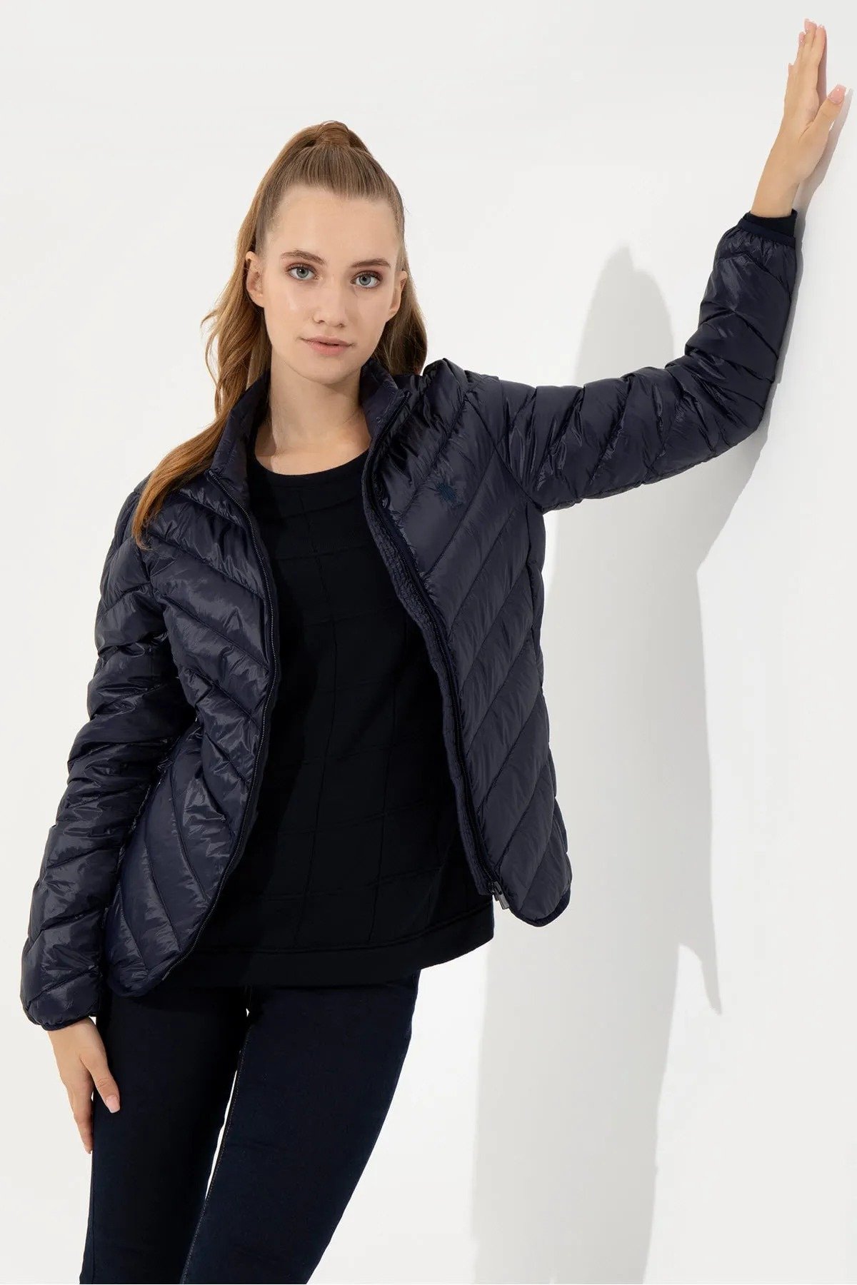 main-0-U.S. Polo Assn. قاعدة. بولو أسن. معطف نسائي 50253400-vr033
