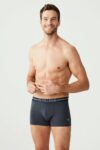 main-0-U.S. Polo Assn. Men’s Navy Blue – Navy Blue Melange 3-Piece Boxer