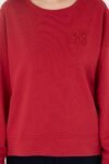 main-0-U.S. Polo Assn. سويت شيرت نسائي ذو رقبة دائرية باللون الأحمر 50296919 -vr030