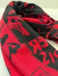 karl-lagerfeld-Crimson-Monogram-Print-Scarf