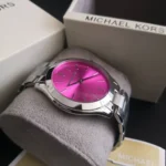 mk3291-michael-kors-watch-women-pink-dial-metal-stainless-steel-silver-strap-quartz-battery-analog-three-hand-runway-slim.webp