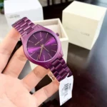 mk4507-michael-kors-watch-women-purple-dial-metal-stainless-steel-strap-quartz-battery-analog-three-hand-runway-slim.webp