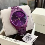 mk4507-michael-kors-watch-women-purple-dial-metal-stainless-steel-strap-quartz-battery-analog-three-hand-runway-slim.webp