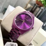 mk4507-michael-kors-watch-women-purple-dial-metal-stainless-steel-strap-quartz-battery-analog-three-hand-runway-slim.webp