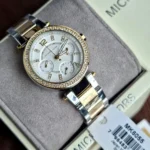 mk6055-michael-kors-watch-women-white-dial-metal-stainless-steel-silver-gold-two-tone-strap-quartz-battery-analog-three-hand-parker.webp