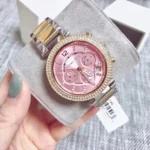 mk6140-michael-kors-watch-women-crystals-pink-dial-metal-stainless-steel-silver-gold-two-tone-strap-quartz-battery-analog-chronograph-parker.webp