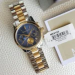 mk6165-michael-kors-watch-women-blue-dial-metal-stainless-steel-silver-gold-two-tone-strap-quartz-battery-analog-chronograph-runway.webp