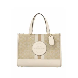 Coach Dempsey Carryall in Signature Jacquard with Stripe and Coach Patch