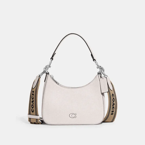 Coach Hobo Crossbody in White