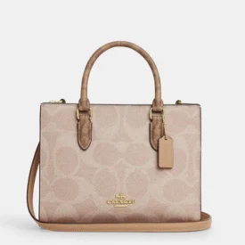 Coach Maggie Small Tote Bag – Blocked Signature Canvas