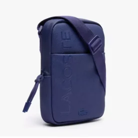Lacoste L.12.12 Small United Zippered Bag Blue Depths