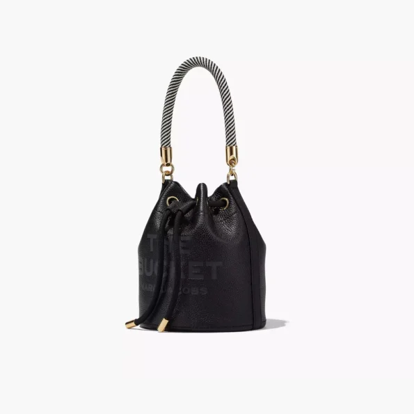 The Leather Bucket Bag – Marc Jacobs Black