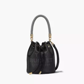 The Leather Bucket Bag – Marc Jacobs Black