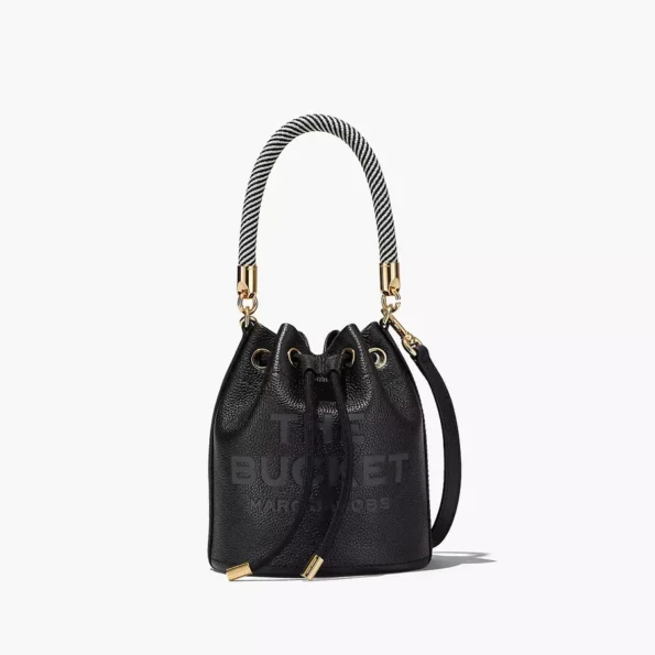 The Leather Bucket Bag – Marc Jacobs Black