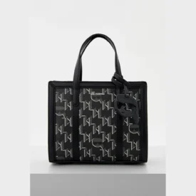 Karl Lagerfeld Interstellar K/Ikonik Faux Leather Tote Bag