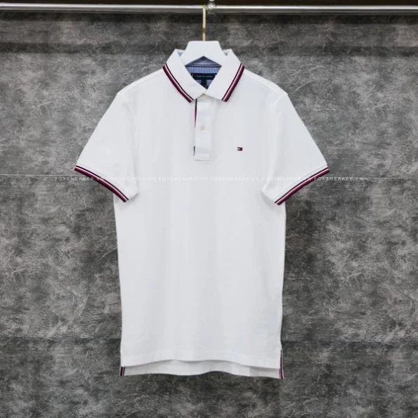 Tommy Hilfiger Basic White Polo Shirt