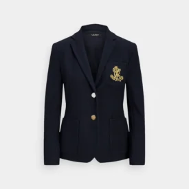 Bullion Stretch Cotton Blazer رالف لورين بليزر