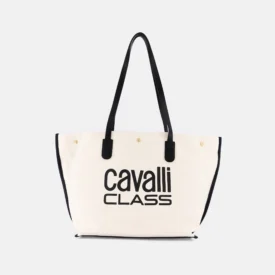 شنطة كلاس كافالي Logo Tote Bag