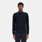 فريد بيري بولو شيرت كم Navy