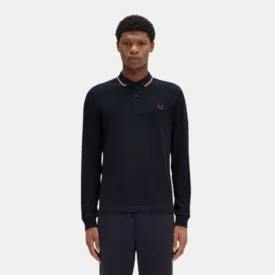 فريد بيري بولو شيرت كم Navy