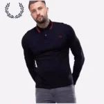 فريد بيري بولو شيرت كم Black