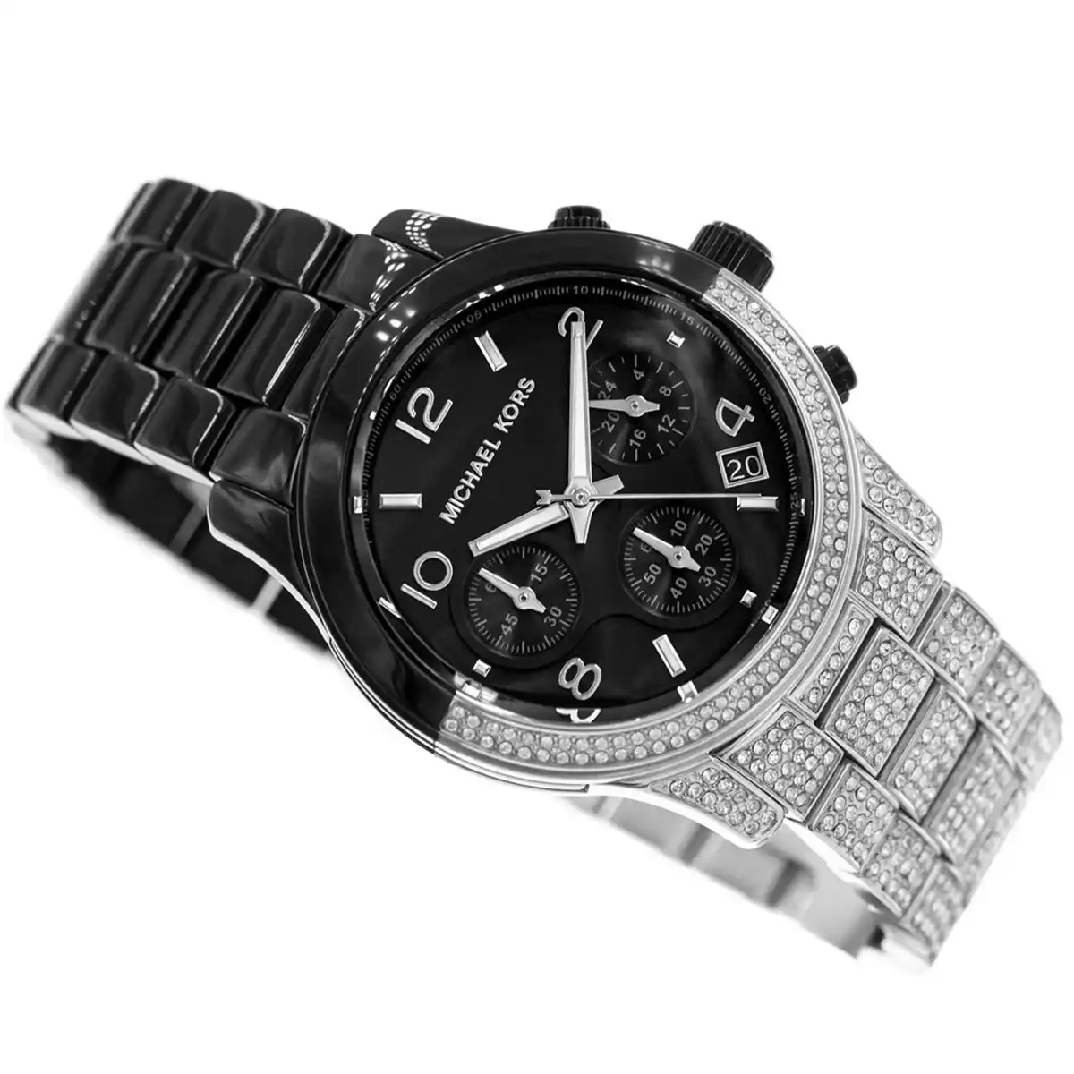 mk7433-original-mk-michael-kors-women-ladies-watch-runway-black-dial-silver-diamond-metal-strap-egypt_2-10-outlet90-com