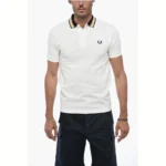 فريد بيري بولو شيرت بشعار بارز