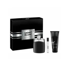 طقم عطر مونت بلانك ليجند للرجال – أو دو تواليت ١٠٠ مل + مينى سفر ٧.٥ مل + شاور جيل ١٠٠ مل